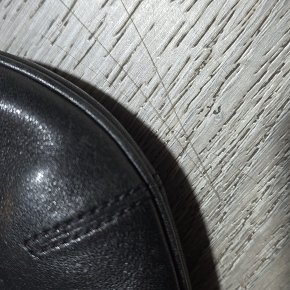 Vintage Coach Black Leather Shoulder Bag 7453 - Picture 8 of 12